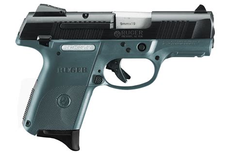 Ruger Sr9c Compact 9mm Blue Titanium Centerfire Pistol Vance Outdoors
