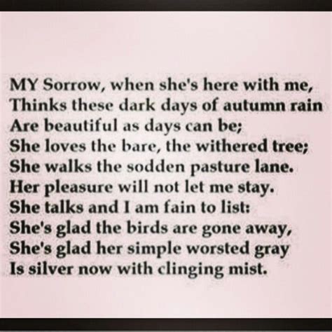 Pin By Liz Dobbs On Poets And Poetry Autumn Rain Poems Love Her