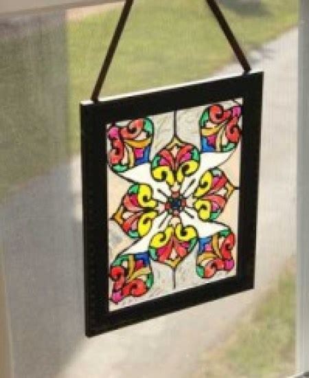 6 Ways To Make Faux Stained Glass Glass Art