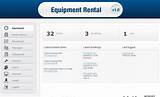 Equipment Rental Tracking Software Pictures