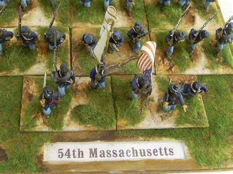 Capt Richards Miniature Civil War The 54th Massachusetts