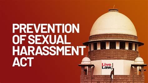 sexual harassment of women at workplace supreme court issues directions to strengthen posh act