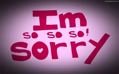 Sorry Wallpapers Wallpaper Cave