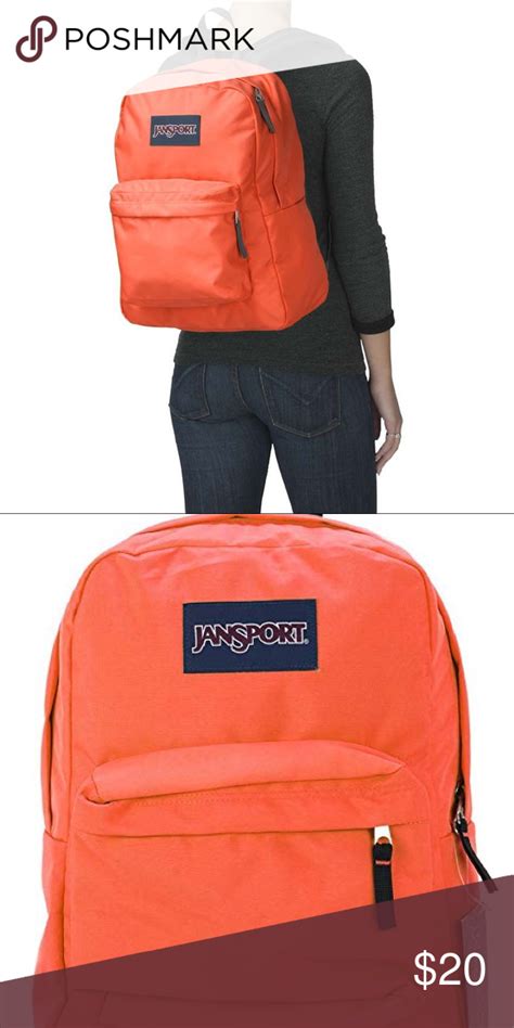Jansport Superbreak Backpack Tahitian Orange Jansport Superbreak