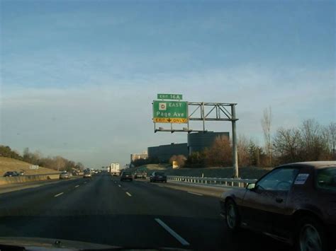 Interstate 270 North Approaches Page Ave Exit Maryland Heights