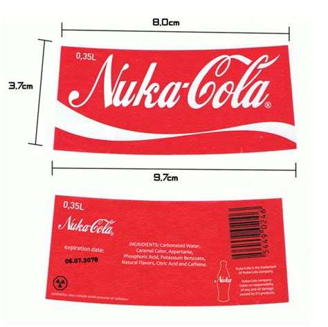 30 Nuka Cola Label Printout Labels Design Ideas 2020