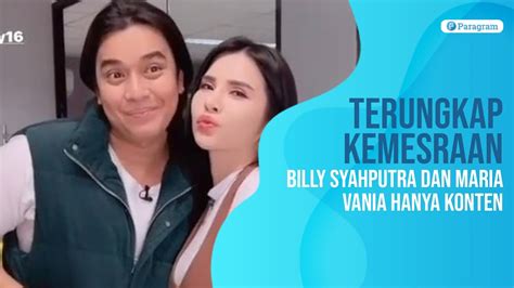 Terungkap Kemesraan Billy Syahputra Dan Maria Vania Hanya Konten YouTube