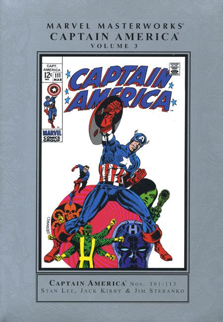 Trade Reading Order Marvel Masterworks Captain America Vol 3