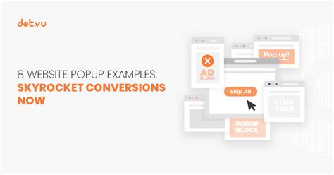 8 Website Popup Examples Skyrocket Conversions Now Dotvu