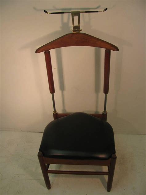 A community for enthusiasts of mid century modern design. Mid-Century Modern Teak Clothes Valet Chair, Fratelli ...