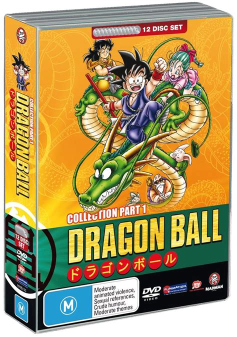The recommended order for fans wanting to revisit the dragon ball series is the chronological order. Dragon Ball Complete Collection Part 1 (Sagas 1-6) (Fatpack) | DVD | In-Stock - Buy Now | at ...