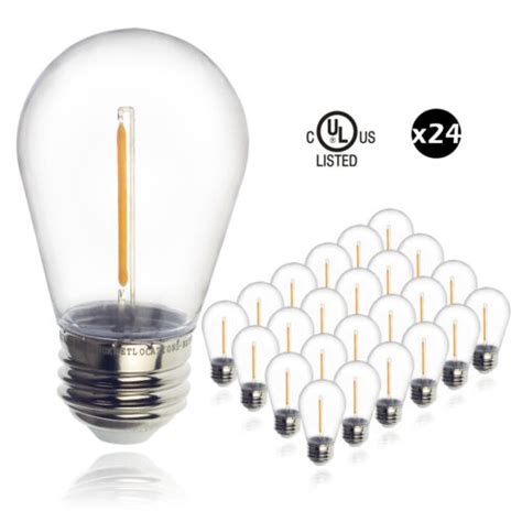 Led 1w String Light Bulbs Replacement Outdoor S14822pc For Feit