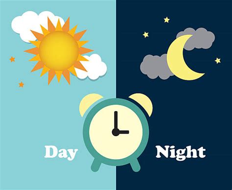 Royalty Free Day Night Clip Art Vector Images