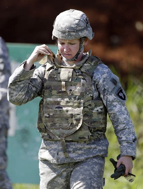 Women Soldiers To Be Fitted With Test Armor Tailored To Fit Their Bodies