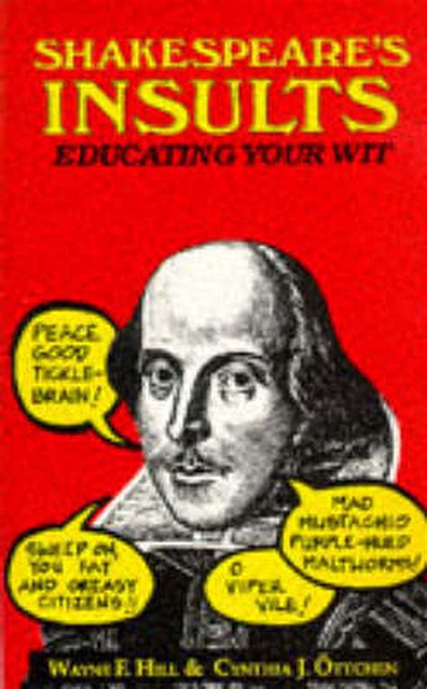 Shakespeares Insults By William Shakespeare Paperback 9780091809911