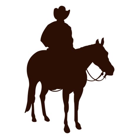 See cowboy horse silhouette stock video clips. Cowboy horse riding three quarter silhouette - Transparent ...