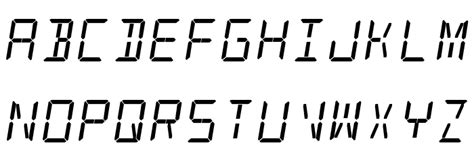 Alarm Clock Font Free Fonts