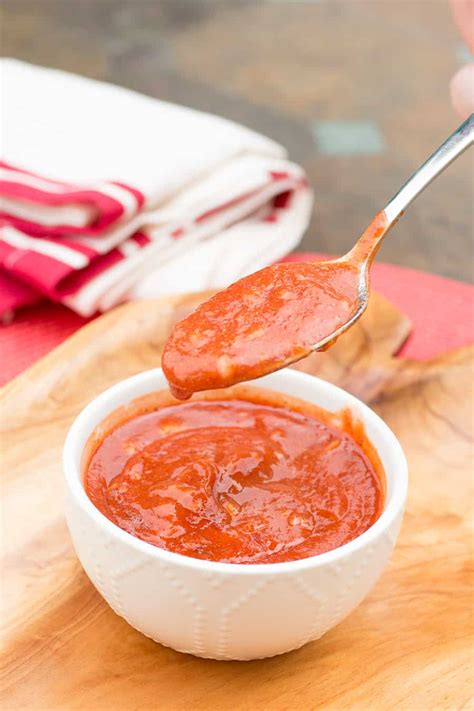 Easy Bbq Sauce Recipe Chili Pepper Madness