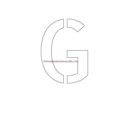 Free printable alphabet stencils letter j for walls and crafts. Sans Serif Elegant Alphabet Stencils | Alphabet stencils ...