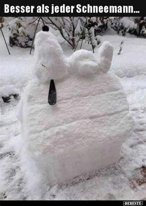 Der erschreckende schneemann wartet auf vorbeigehende leute. Besser als jeder Schneemann... | Lustige Bilder, Sprüche ...