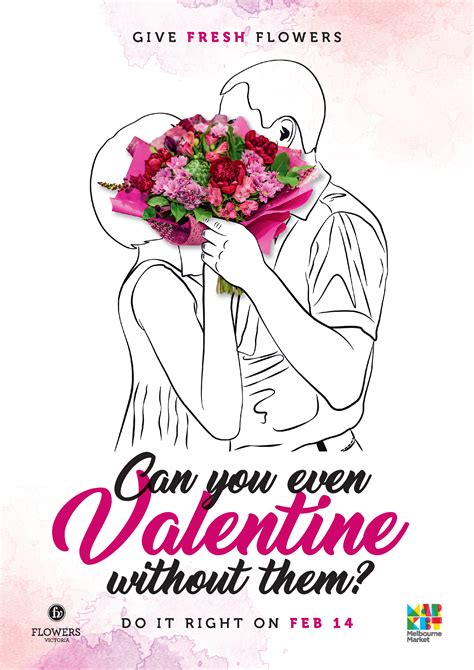 We deliver flowers across melbourne, the cbd & suburbs. Melbourne Market - Valentine's Day Campaign - Spike Creative