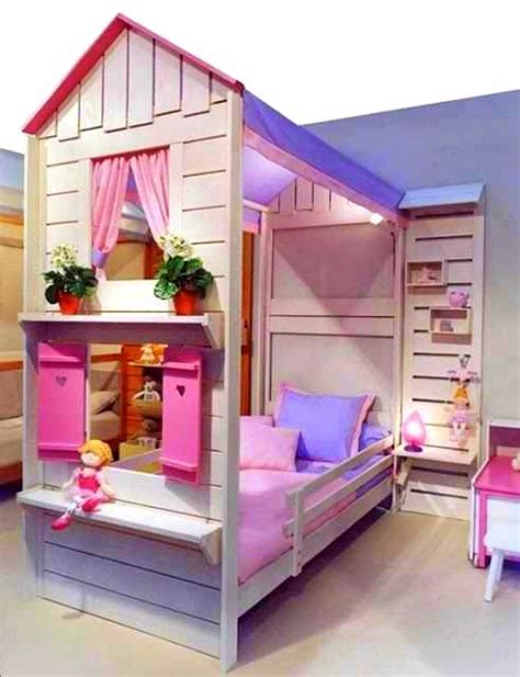 Bilik loteng rumah teres setingkat. Deco Bilik Tidur Kecil Anak Perempuan - Design Rumah Terkini