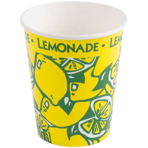 16 Oz Squat Paper Lemonade Cup 1000case