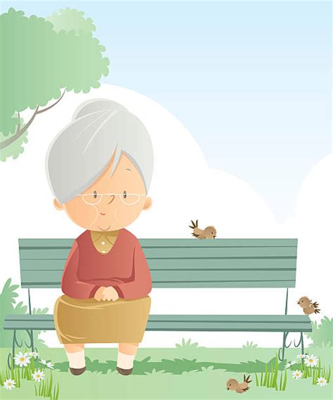 Royalty Free Senior Women Clip Art Vector Images And Illustrations Istock