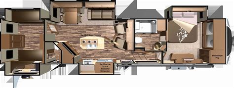 Travel Trailer Front Bunkhouse Floor Plans House Desi