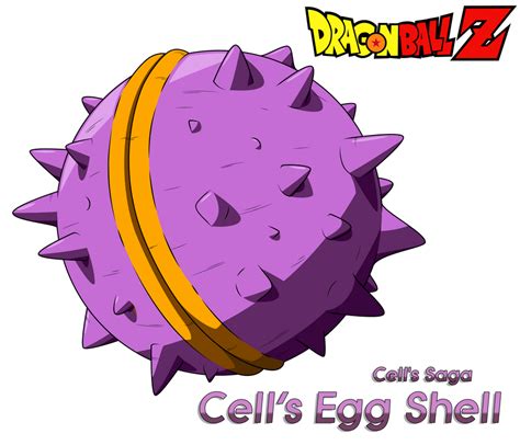 Dbz Cells Egg Shell By Camarinox On Deviantart