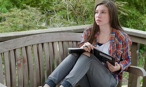 the walking dead what happened to enid why did katelyn nacon leave tv and radio showbiz