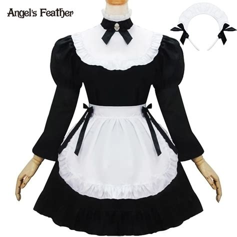 Anime Maid Cosplay Princess Dress Girl Cinderella Clothes Halloween