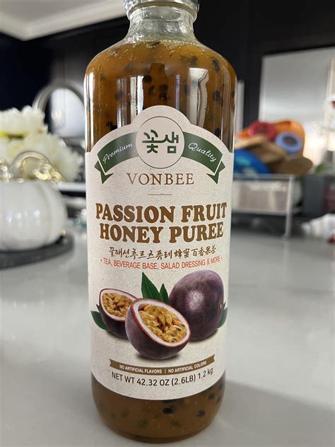 Passion Fruit Honey Puree Found In Bay Area Rcostco