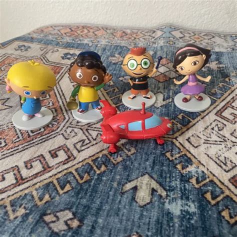 Disney Little Einsteins Figures Leo June Quincy Annie And Rocket Cake