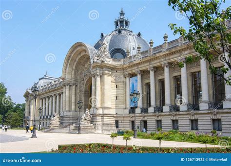 Petit Palais Small Palace In Paris France Editorial Photography