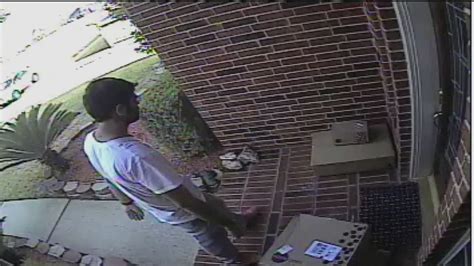 Suspected Package Thief Caught On Sugar Land Home Surveillance Video Abc13 Houston