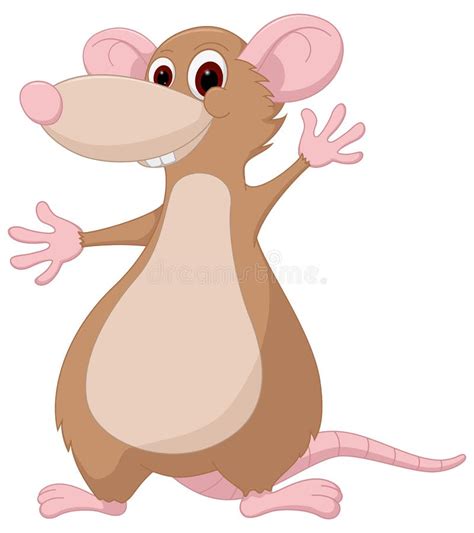 Cute Mice Cartoon Waving Stock Illustrations 176 Cute Mice Cartoon