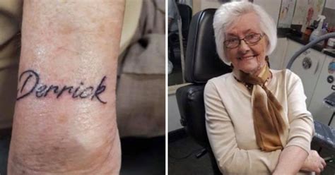 Woman Gets Her First Tattoo At 82 Years Old 2 Pics