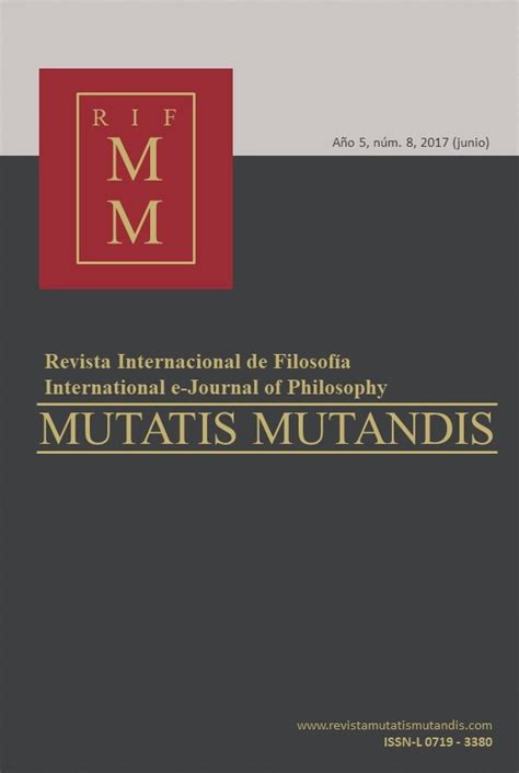 Vol N M Mutatis Mutandis Revista Internacional De