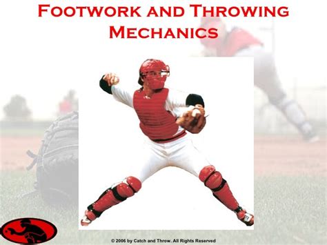 Catchers Throwing Mechanics And Drills