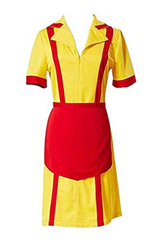 Clothes Shoes And Accessories Girls Fancy Dress 2 Broke Girls Maxandcaroline Cosplay Costume Apron