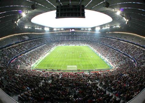 It is 543 meters long and 136 meters wide, and. Allianz Arena - Bayern Munich Football Stadium - e-architect