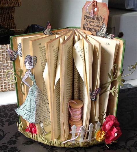 651 Best Altered Books Magazines And Books Made Into Art Images On