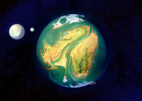 Alien World By Aviator33 On Deviantart Planets Art Alien Worlds