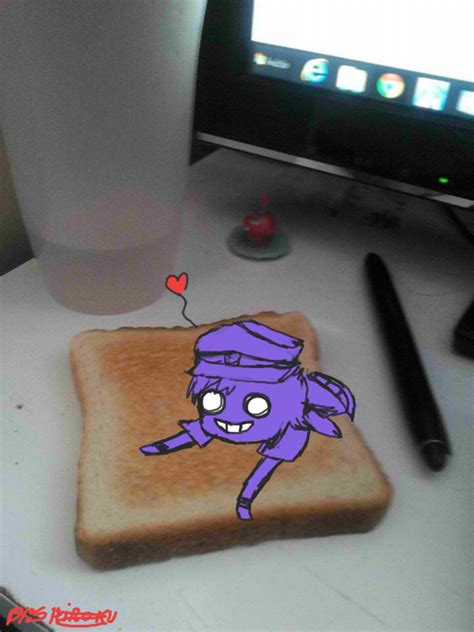 Purple Guy Love The Toast By Shirokublacknight On Deviantart