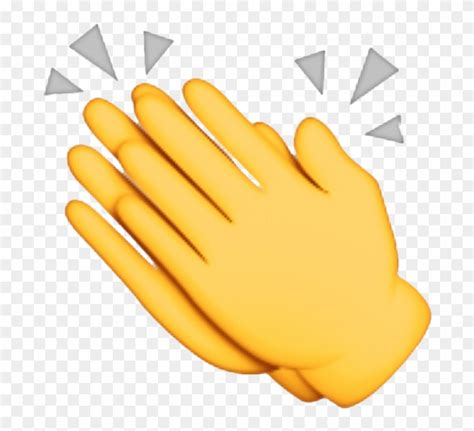 Clapping Emoji Png Transparent Png 690x685 3144216 PngFind