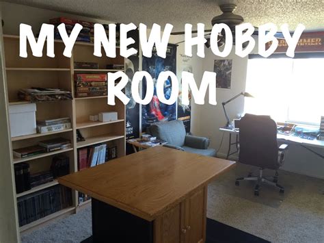 My New Hobby Room Youtube