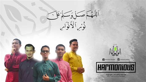 Harmonious Selawat Anwar Official Lyric Video Youtube