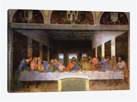 The Last Supper 1495 1498 Canvas Art Print By Leonardo Da Vinci Icanvas