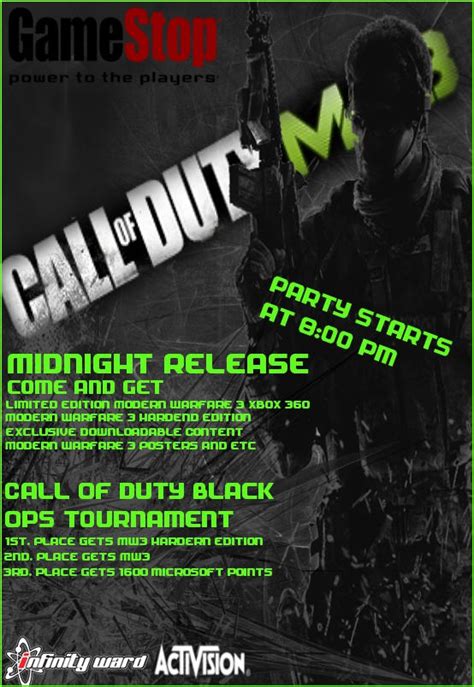 Call Of Duty Mw3 Poster By Panda39 On Deviantart